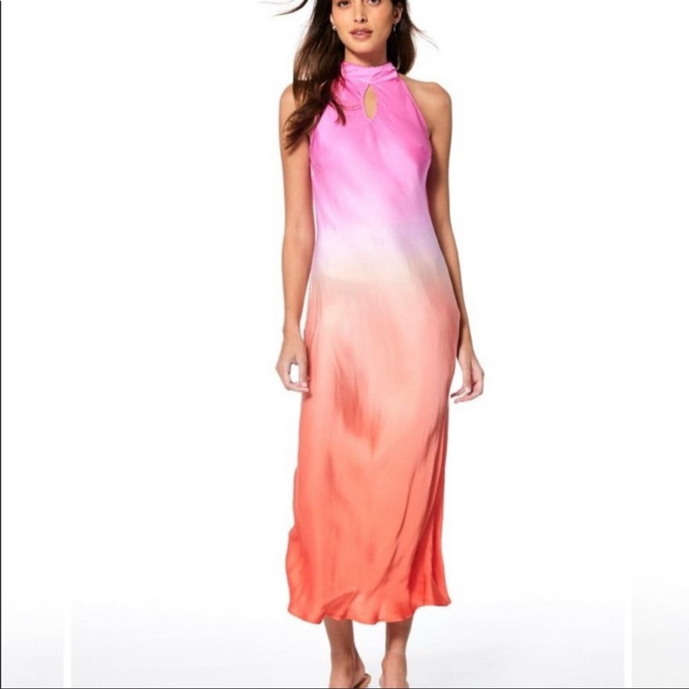 Young, Fabulous & Broke Lou Lous Dress Tropic Pink Ombre